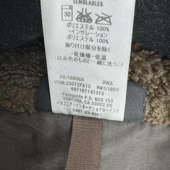 Patagonia jacket womens medium M brown retro x sherpa teddy granola girl hiking - Picture 6 of 6